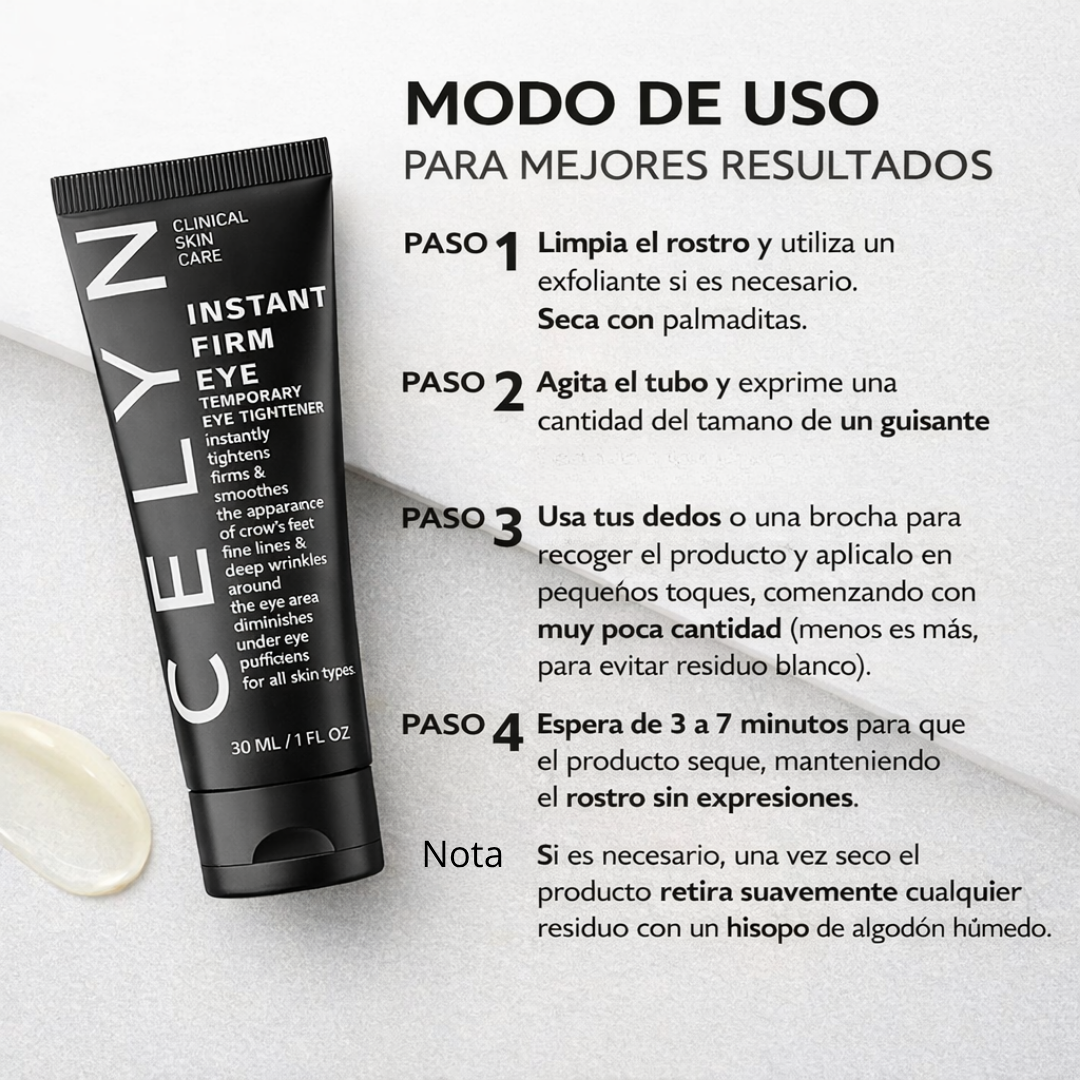 Crema efecto lifting inmediato en tu mirada